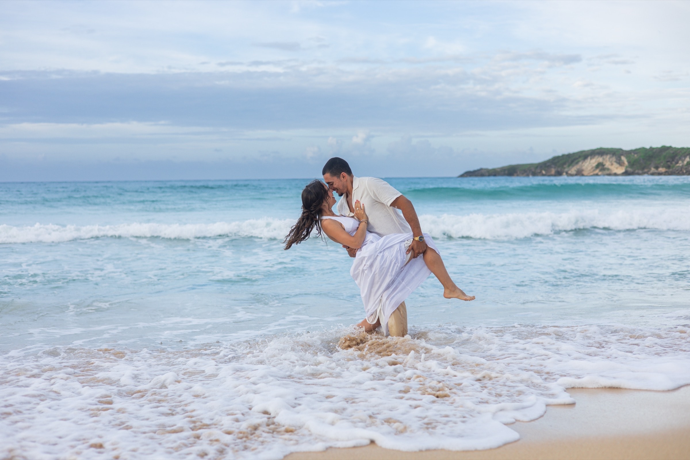 Kelsie and Chris at Dreams Macao Beach 2