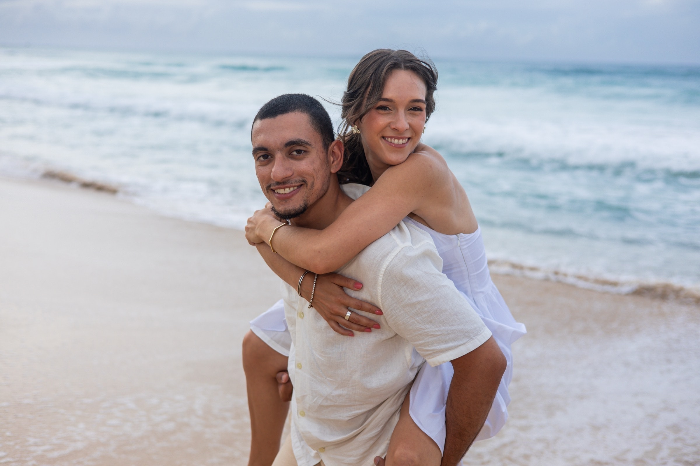 Kelsie and Chris at Dreams Macao Beach 11