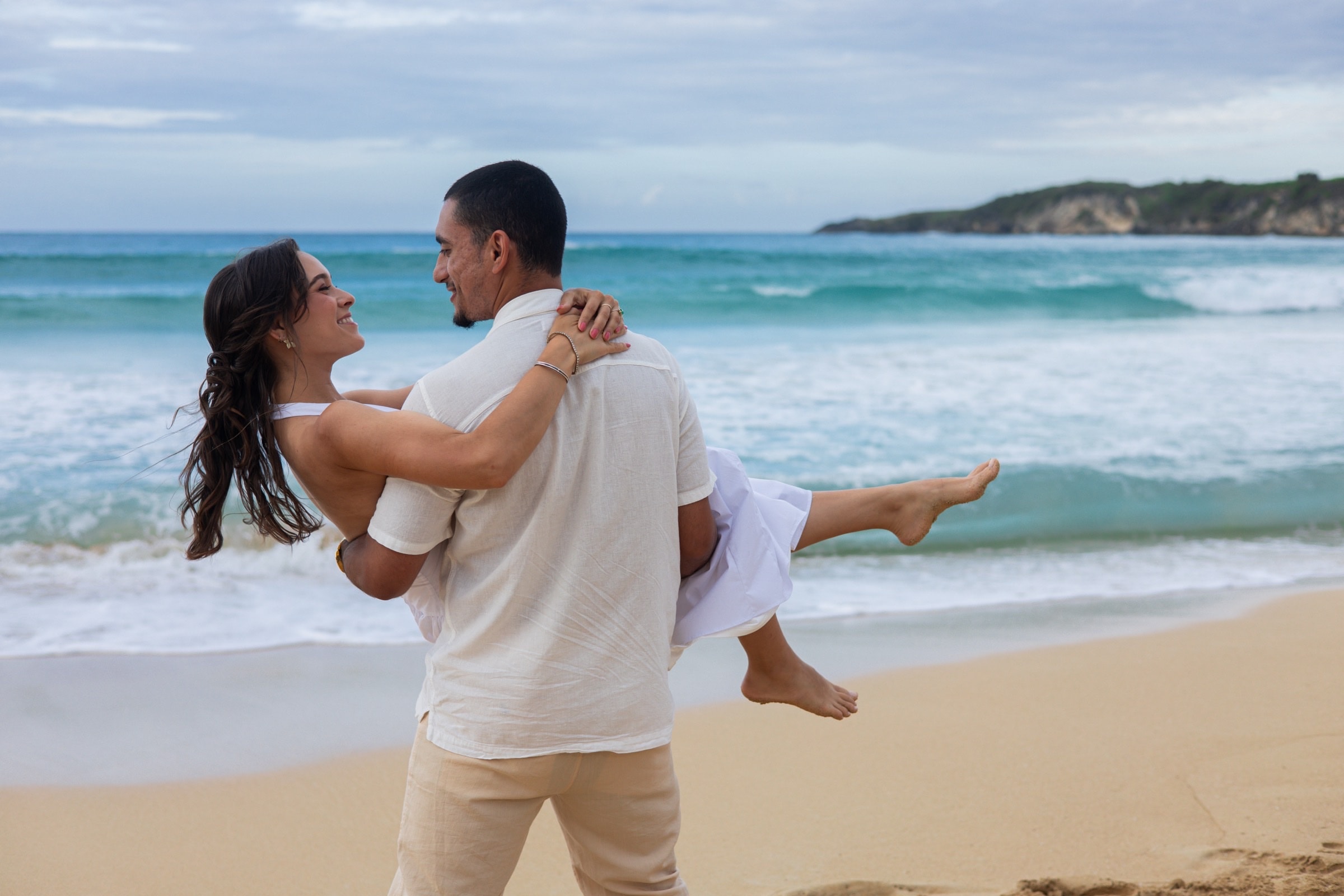 Kelsie and Chris at Dreams Macao Beach 14