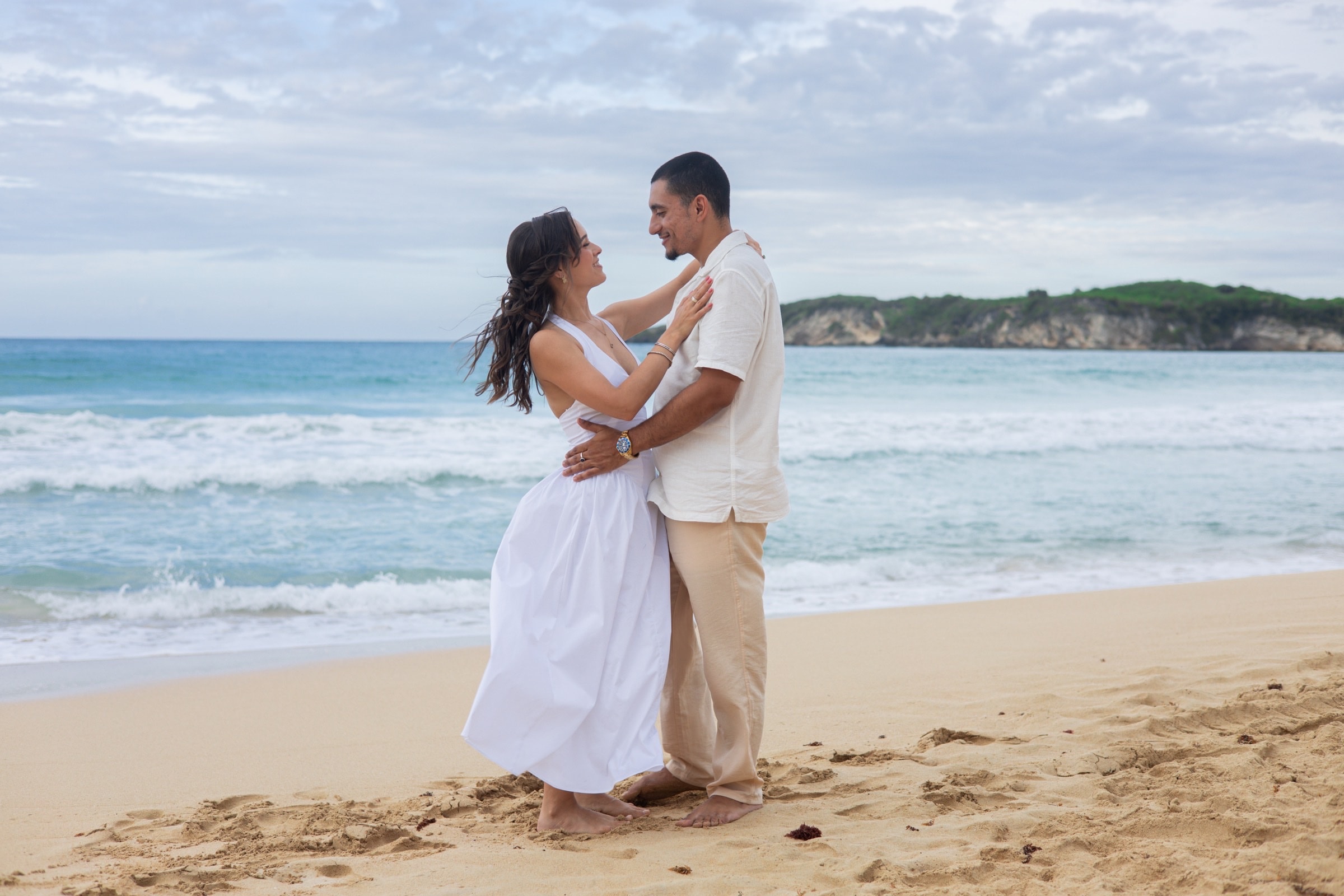 Kelsie and Chris at Dreams Macao Beach 15