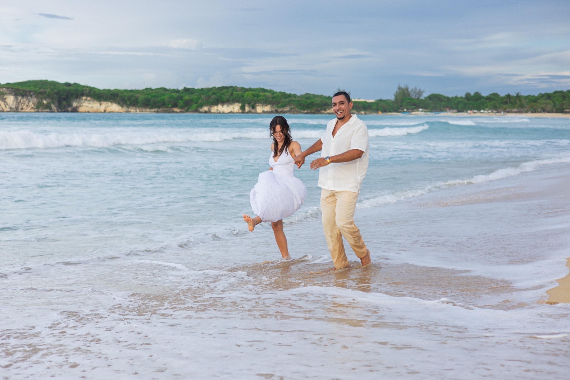 Kelsie and Chris at Dreams Macao Beach 4