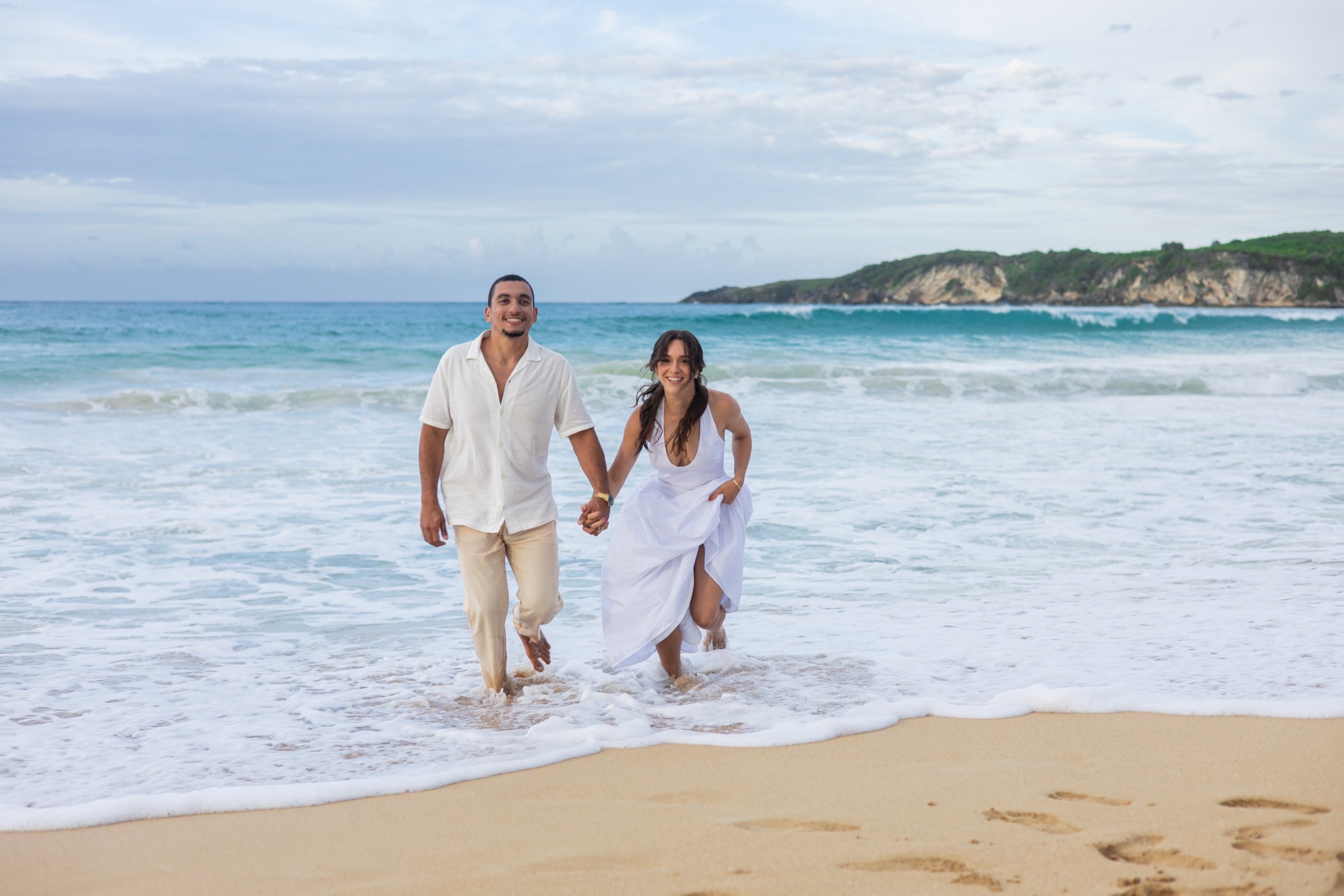 Kelsie and Chris at Dreams Macao Beach 6