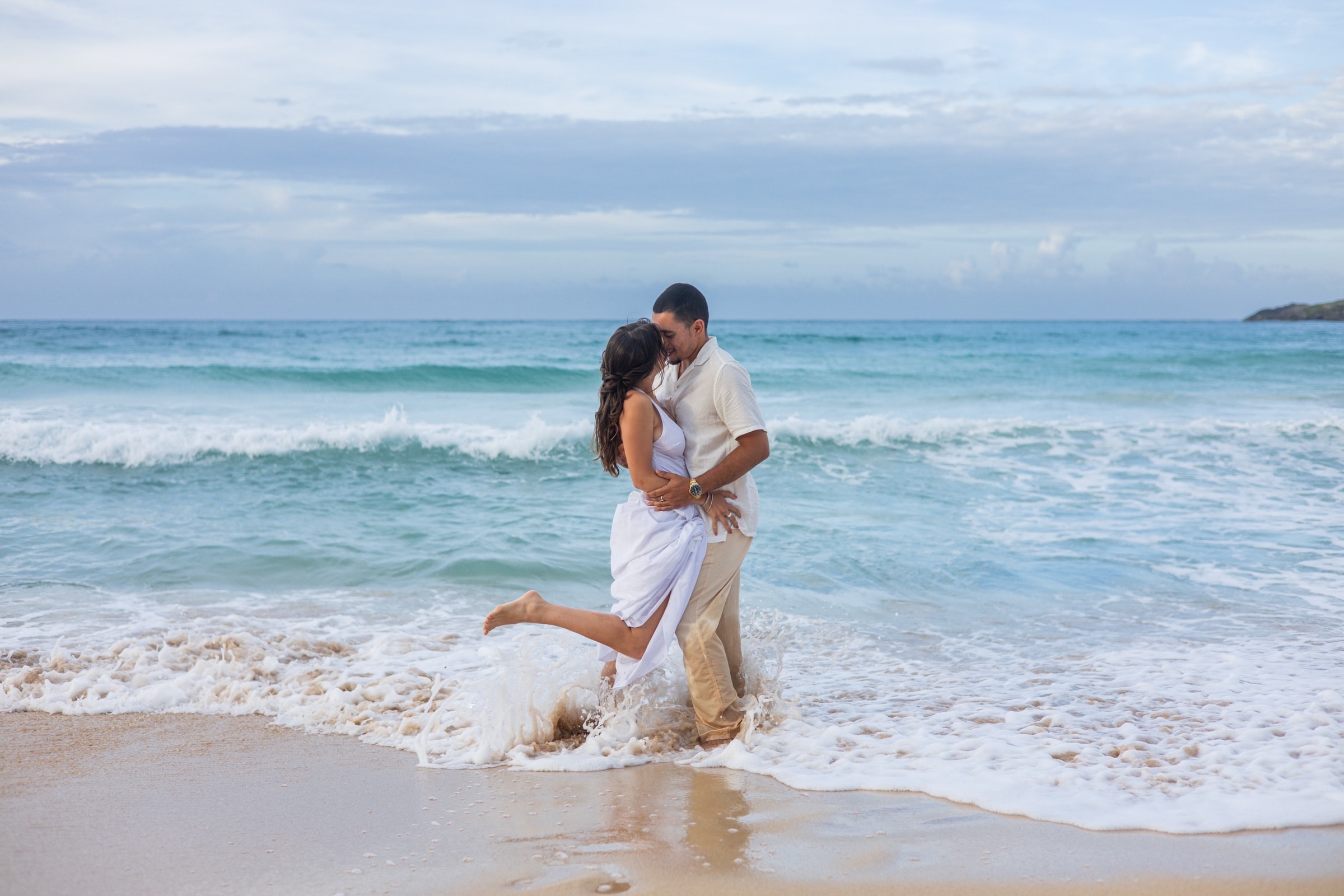 Kelsie and Chris at Dreams Macao Beach 9